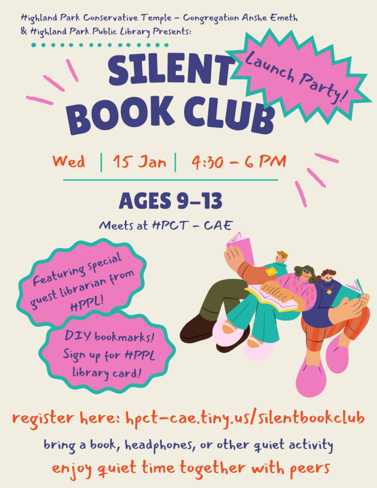 DIGITAL Silent Book Club Launch Jan 2025