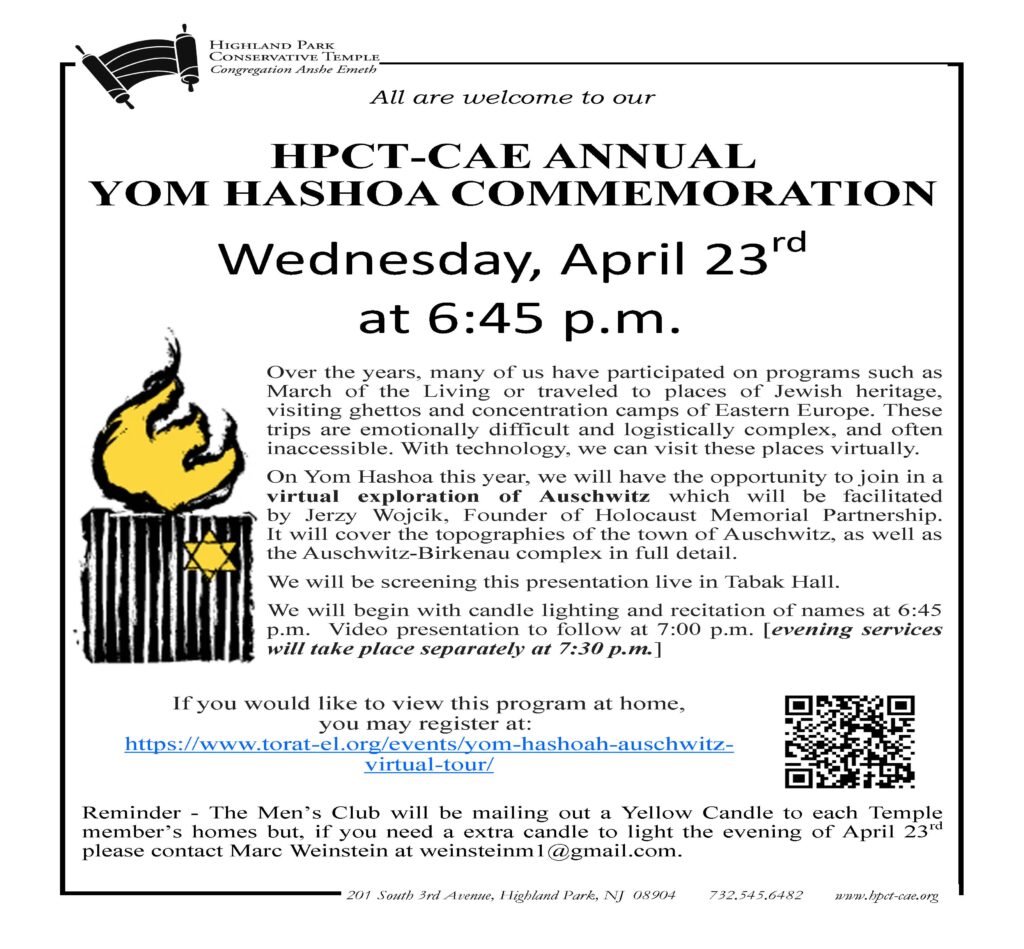 YomHashoahFlyer2025